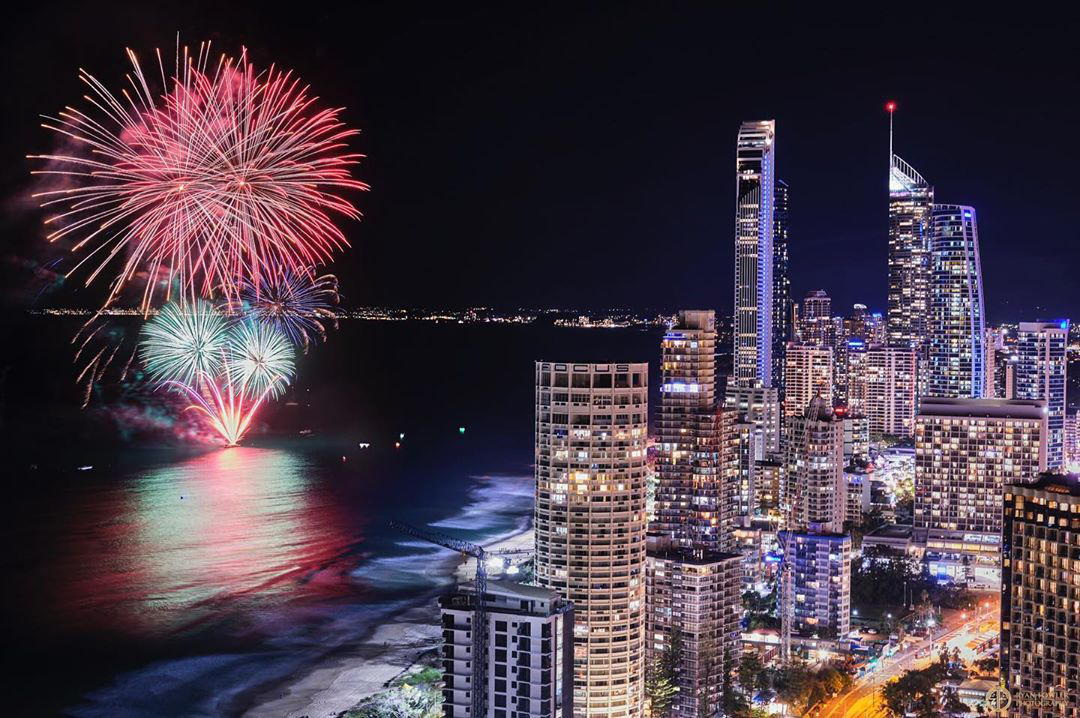 Fireworks on the Gold Coast